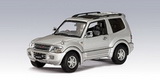 1:43 MITSUBISHI PAJERO 99 SWB SILVER