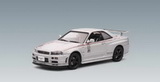 1:43 NISSAN SKYLINE R34 NISMO Z-TUNE 2001 SILVER