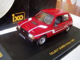 1:43 TALBOT SAMBA RALLYE 1983 RED