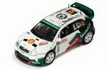 1:43 SKODA FABIA WRC RMC 2005 NIGHT LIGHTS