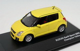 1:43 SUZUKI SWIFT SPORT 2005 YELLOW