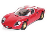 1:43 ALFA ROMEO 33.2 1967 PROVA RED
