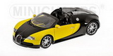1:18 BUGATTI VEYRON GRAND SPORT 2010 BLACK / LEMON