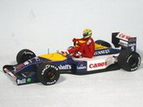 1:18 WILLIAMS RENAULT FW14 14.7.1991 MANSELL+SENNA