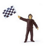 DIRECTEUR COURSE MODERNE AVEC DRAPEAU