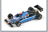 1:43 LIGIER - MATRA JS 17 2nd PLACE DETROIT GP 1982 no25 E.CHEEVER
