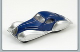1:43 TALBOT LAGO T150C  SS TEARDROP COUPE FIGONI AND FALLACI 1937 SILVER / BLUE